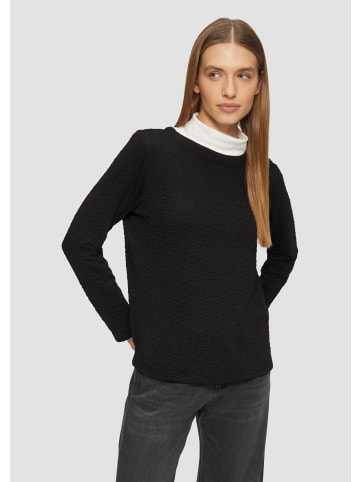 s.Oliver Sweatshirt in 9999_schwarz