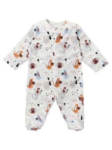 Nini Strampler Hund in weiss