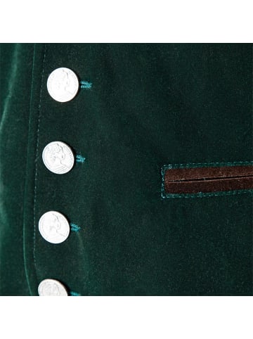 Wiesnkönig Samtweste Moritz in Tannengrün