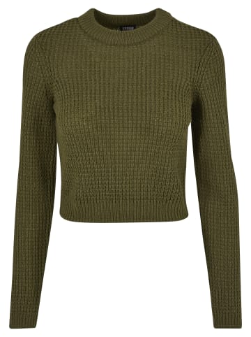 Urban Classics Crew Neck Jumpers in summerolive