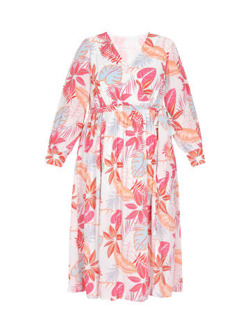 Usha Women Plus Size Dress in Multicolor