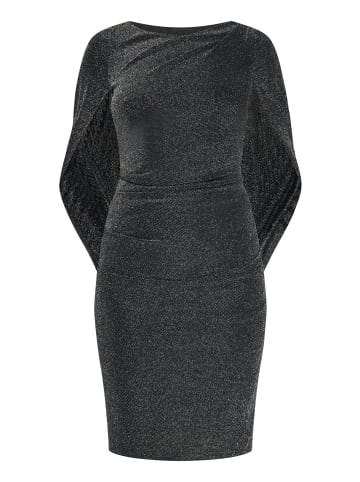 Vera Mont Cocktailkleid im Glitzer-Look in Dunkelblau/Grau