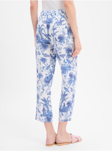 Marie Lund Hose in weiß blau