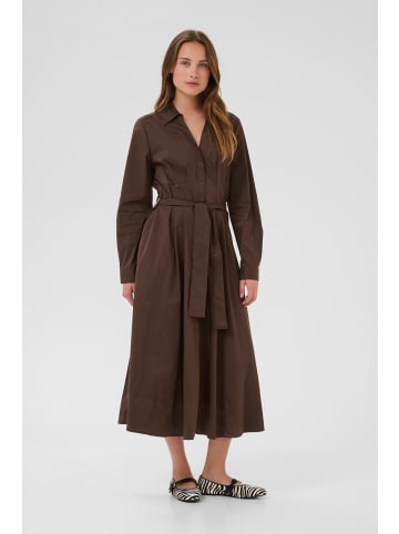 CULTURE Kleid CUelna Feminine in Coffee Bean