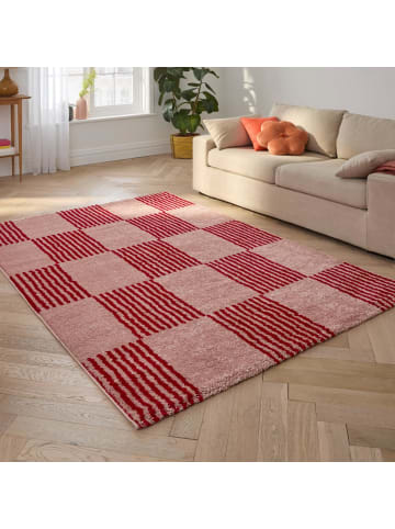 NAZARRUGS Teppich Groovy in Rot
