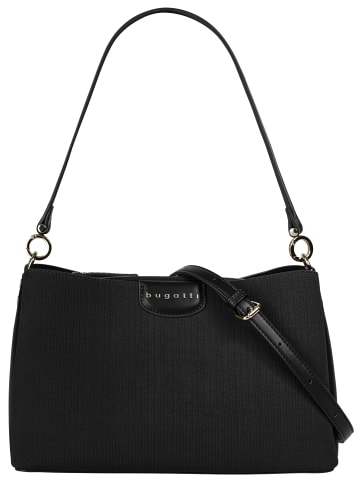 Bugatti Umhängetasche LEAH Kunstfaser in schwarz