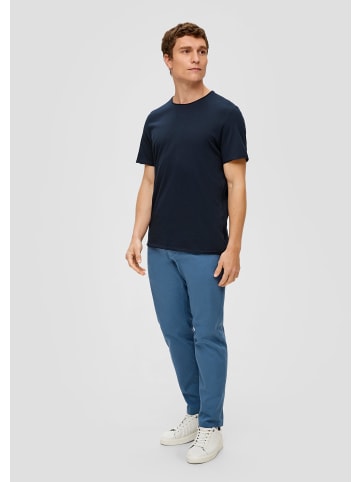 s.Oliver T-Shirt kurzarm in Blau