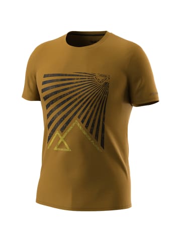 DYNAFIT TRANSALPER GRAPHIC S/S TEE M in Gold7461