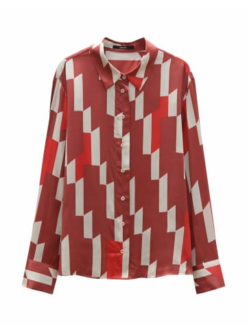 Someday Langarmbluse für Damen in rot