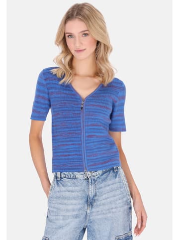 myMo Women Blouse in purple multicolor