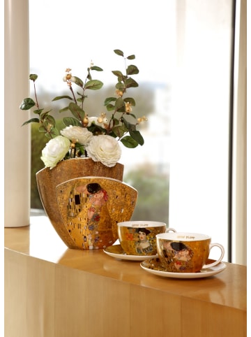 Goebel Tee-/ Cappuccinotasse " Gustav Klimt - Der Kuss " in Klimt - Kuss