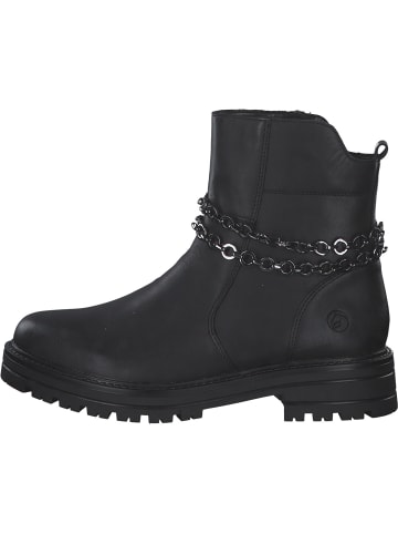 remonte Stiefeletten in schwarz/schwarz/schwarz