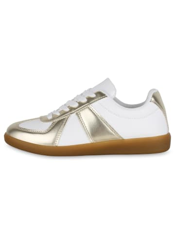 VAN HILL Sneaker Low Esmeralda in Gold