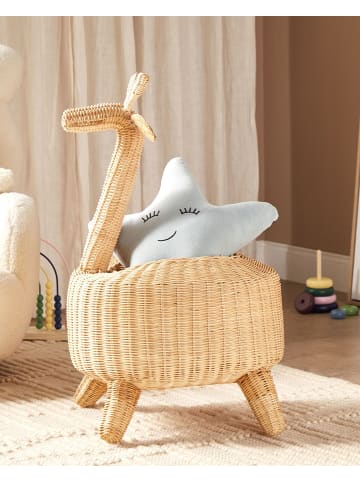 Beliani Korb HAINAN in /Beige - (W) 33 x (H) 70 x (L) 35 cm