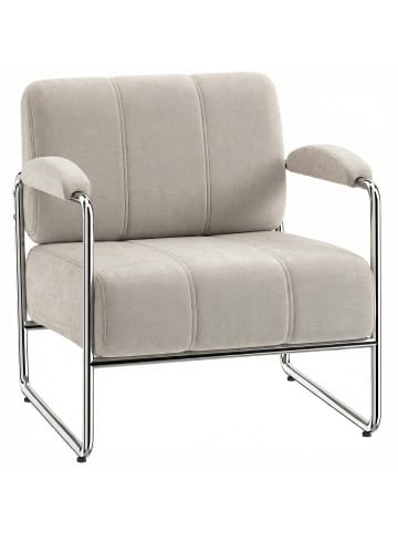 HOMCOM Sessel-76L x 75B x 76H cm-Beige