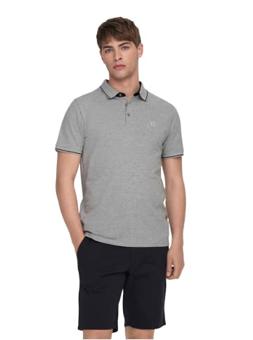 Only&Sons Poloshirt ONSFLETCHER in Grau