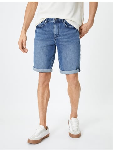 KOTON Shorts in Dunkles Indigo