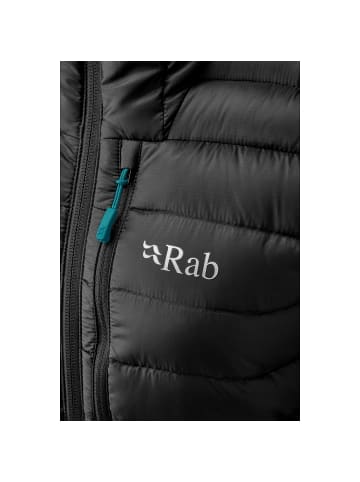 Rab Rab W MICROLIGHT ALPINE LONG JACKET in Schwarz