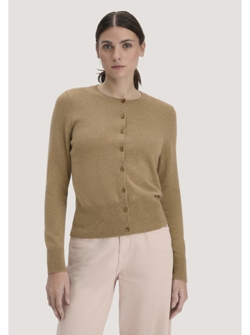 Hessnatur Strickjacke in camelbraun