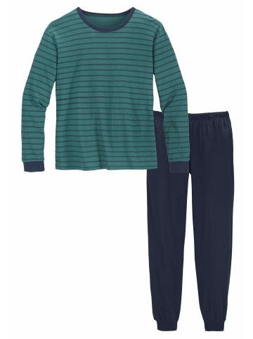 LE JOGGER Pyjama in petrol-marine