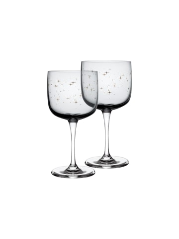 like. by Villeroy & Boch 2er Set Weinkelche Winter Glow in 270 ml in grau