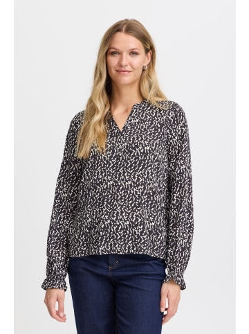 Fransa Langarm FRFLOWY Regular fit in Phantom AOP AO24 02D