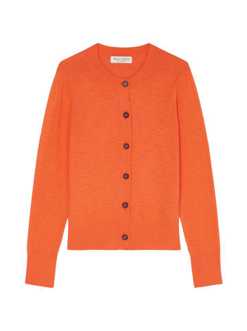 Marc O'Polo Feinstrick-Cardigan regular in fruity orange