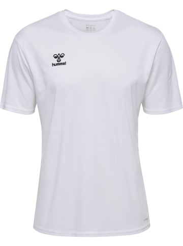 Hummel T-Shirt "Essential Jersey S/S" in Weiß