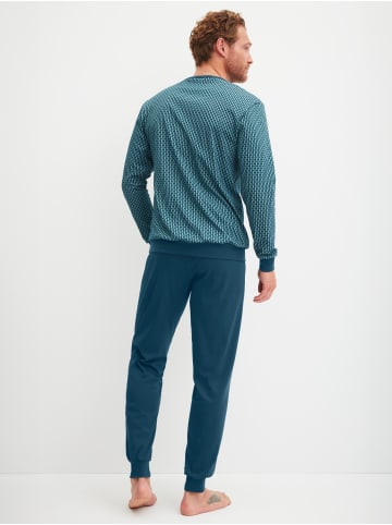 Calida Pyjama in deep petrol