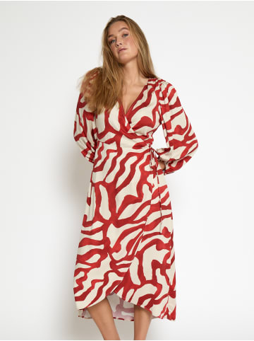 minus Kleid in Barn Red Print