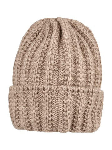 Sterntaler Strickmütze Umschlag in beige