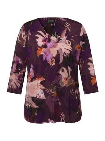 Ulla Popken Shirt in bordeauxviolett