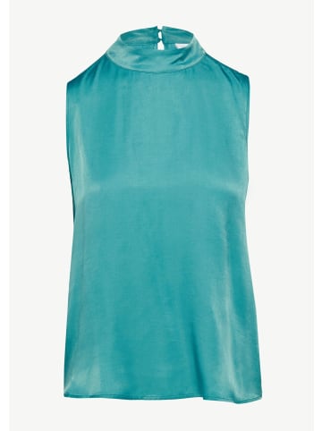 comma Bluse in 6350_türkisblau