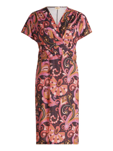 CARTOON Jerseykleid mit Raffung in Violett/Rosa