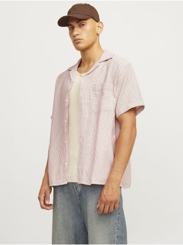Jack & Jones Hawaii-Hemd in Brandy Brown