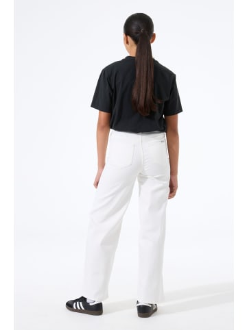 Garcia Wide Leg Jeans Annemay in white