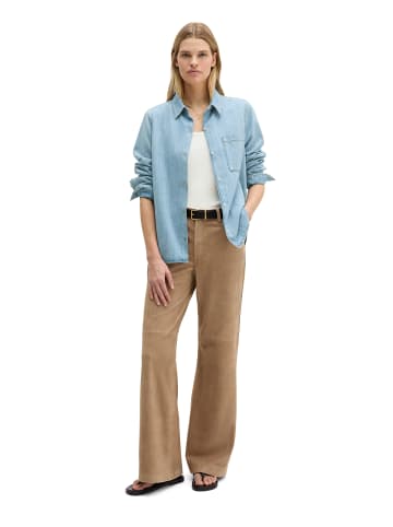 Marc O'Polo Jeansbluse regular A-Shape in Light Blue