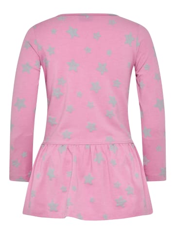 Kidsworld Jerseykleid in rosa gemustert