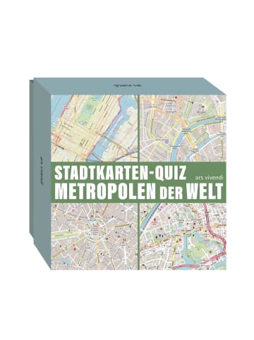 ars vivendi Stadtkarten-Quiz Metropolen der Welt