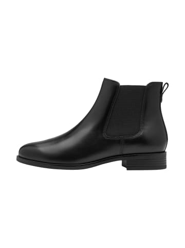 Tamaris Lederstiefeletten Schwarz