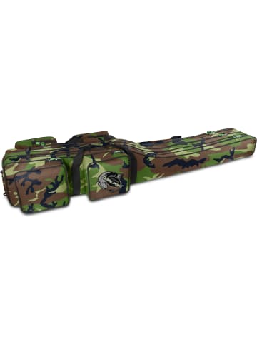 Normani Outdoor Sports Rutentasche 1,50 m RodBox Triple in Woodland