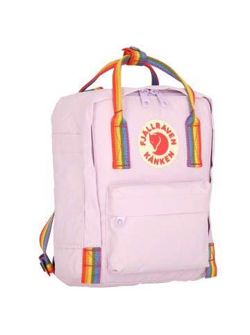 FJÄLLRÄVEN Kanken Rainbow Mini City Rucksack 28 cm in pastel lavender-rainbow