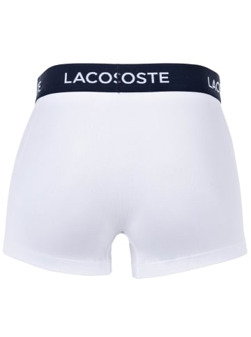 Lacoste Boxershort 5er Pack in Weiß/Dunkelblau