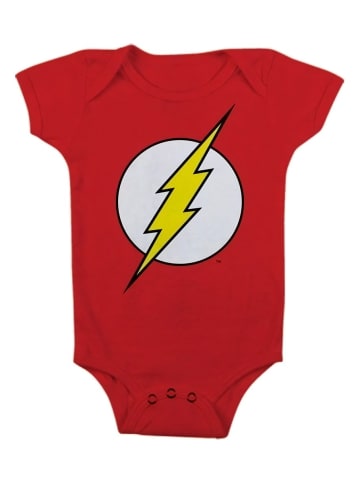 DC Flash Kinder Kurzarmbody in Rot