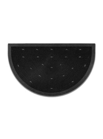 Astra Fußmatte Outdoor BORDER PIN in Schwarz