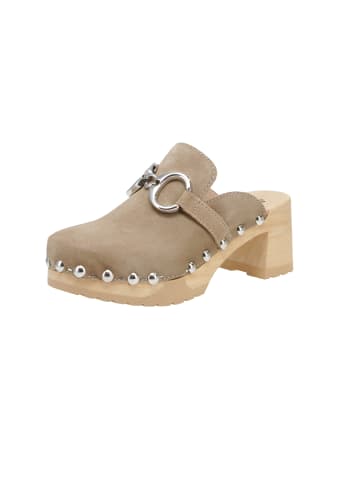 SOFTCLOX Clogs Hira Kaschmir in Braun