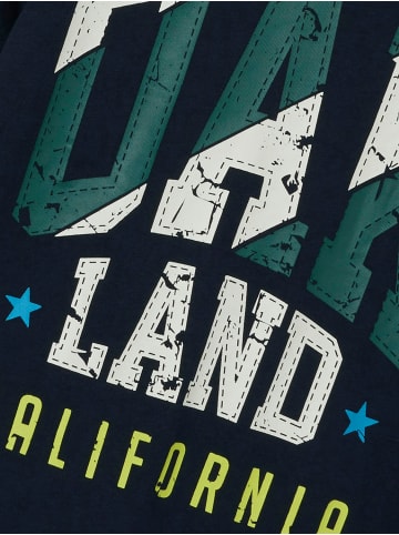 name it T-Shirt 2er-Set Kurzarm Rundhals Regular Fit Print in Blau-Grün