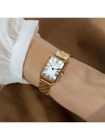 Parte Di Me Quartzuhr Orologio "remictangular ladies" in Gold