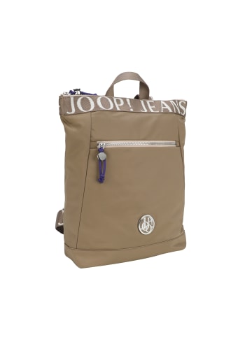 Joop Jeans Rucksack 'Lietissimo Elva in Mud 35 x 40 x 12 cm'