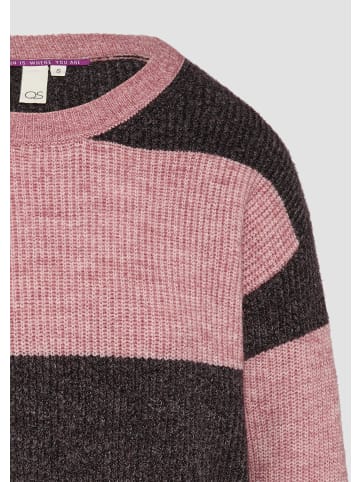 QS Strickpullover langarm in Pink